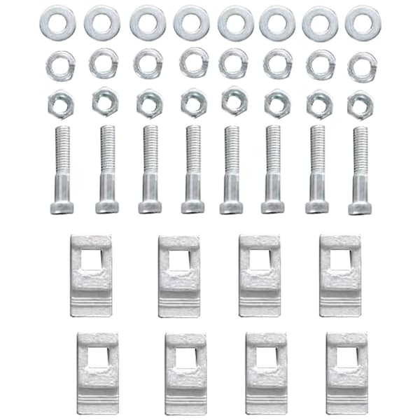 Global Industrial Replacement Clamp I-Beam Mounting Kit for Gantry Cranes, 8PK 293209 - main